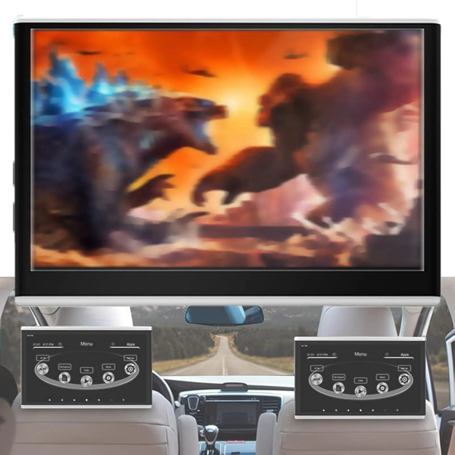 XINGma Headrest car monitor - 10.1 inch