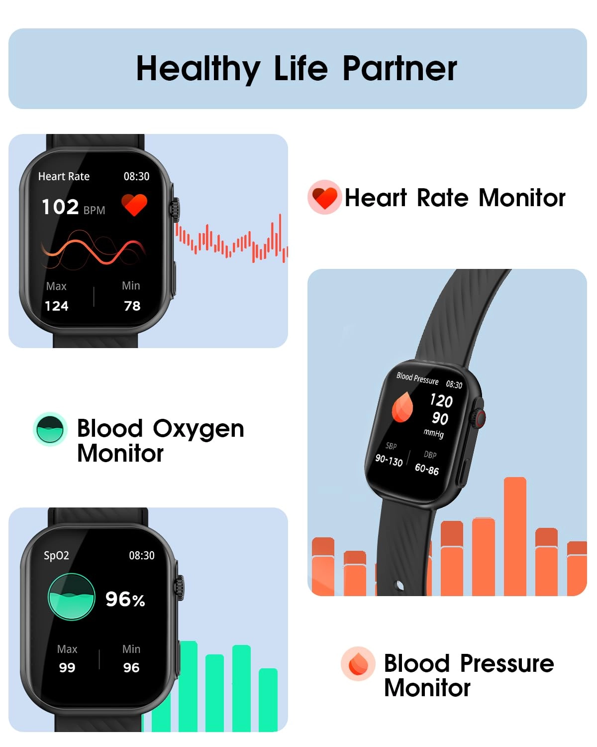 Smart Watch - 1.9 inches