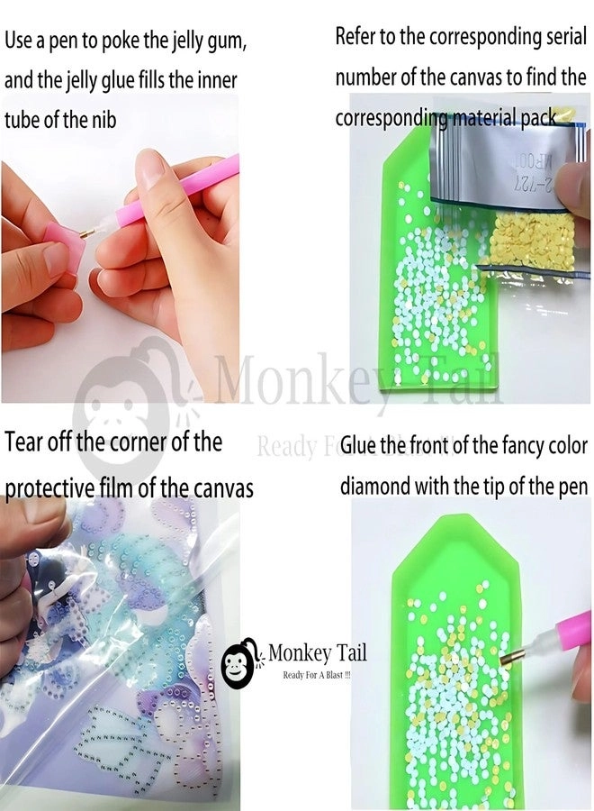 Icecream Princess Diamond Art - Assorted Design 6 piece(s)