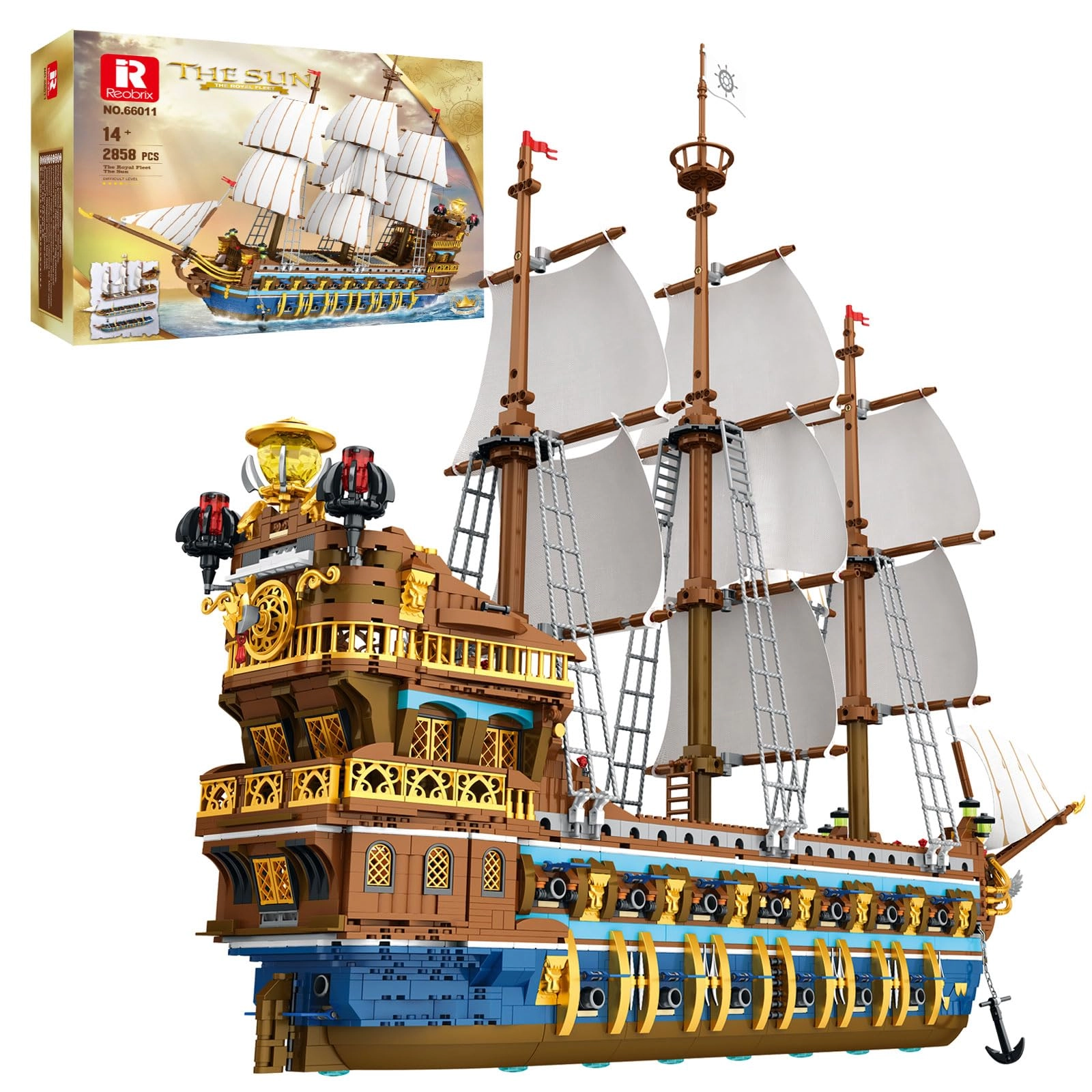 Shantou Juhang Toys Technology Co., Ltd. Pirate Ship (66011) - Nautical