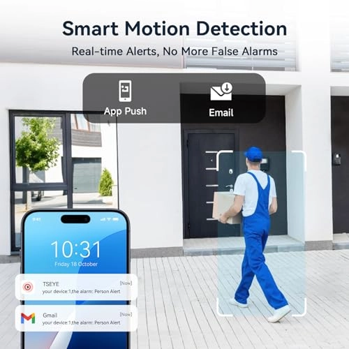 Wired Security Camera System - 4X Camera 4 3MP