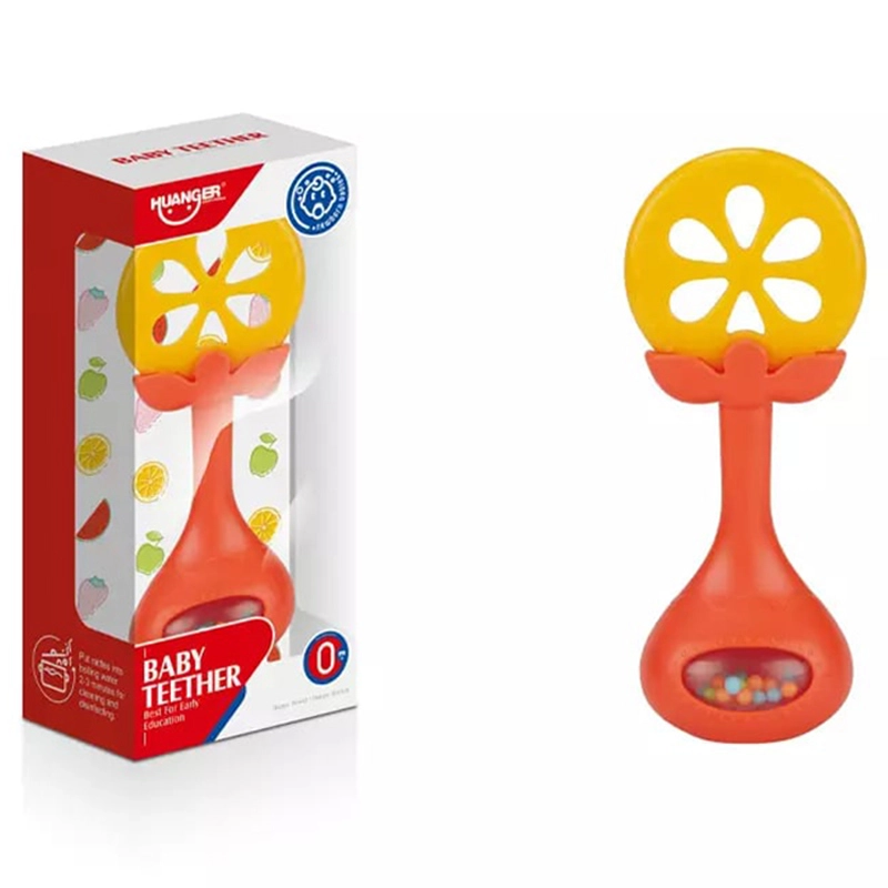 Baby Rattle Fruit Shape Teether - Suitable for 0 month & above