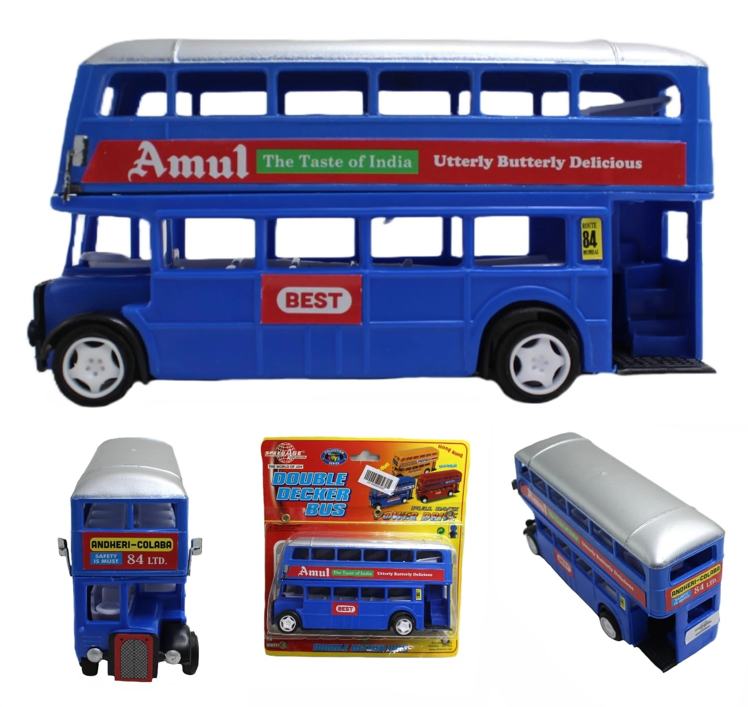 Double Decker Bus - 1 pcs