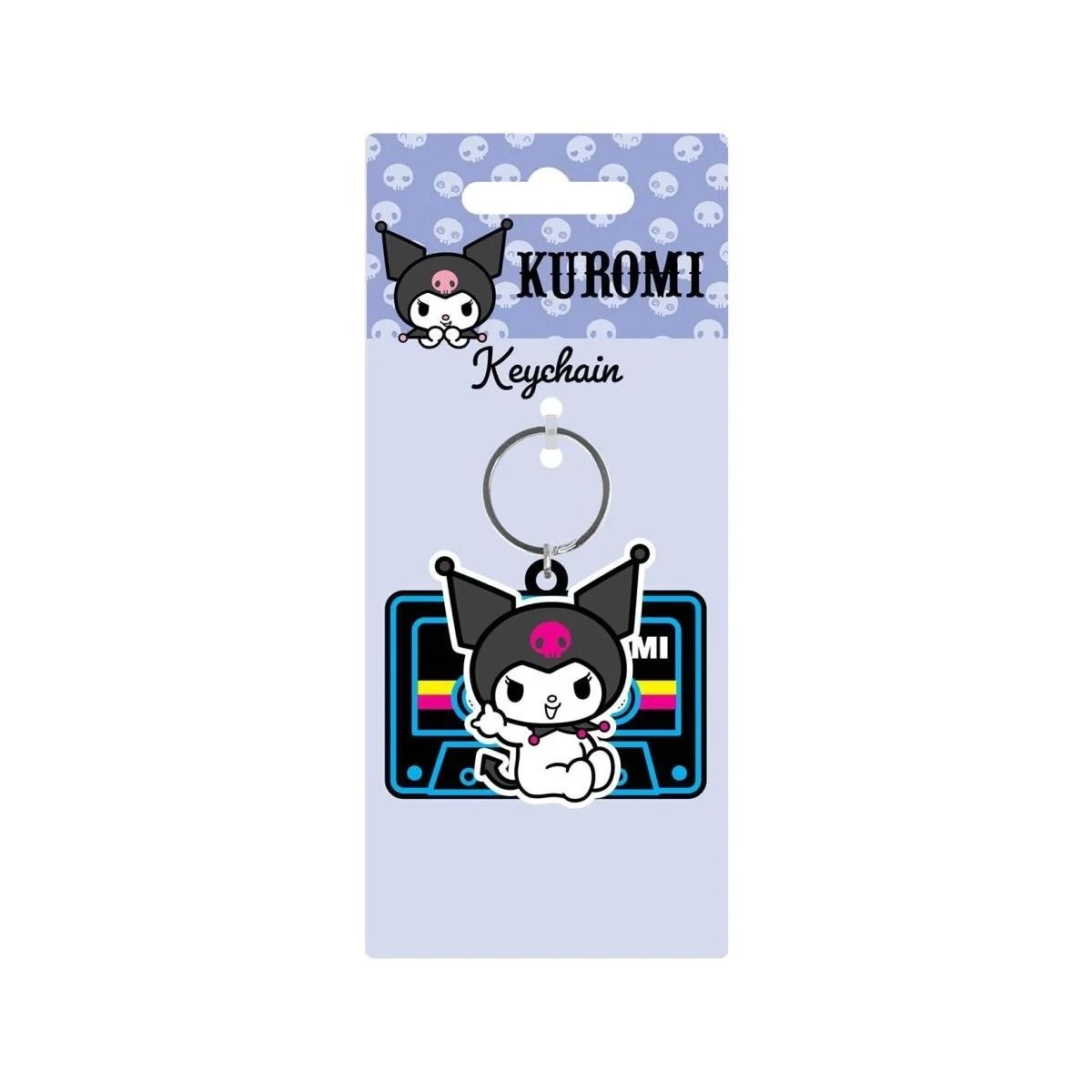 Kuromi Spinner Keychain