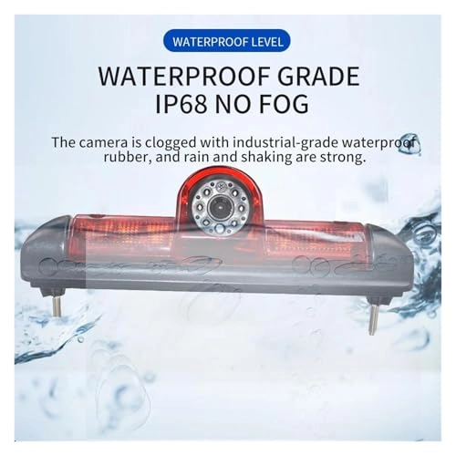 Brake Light Parking Camera - Night Vision 720P