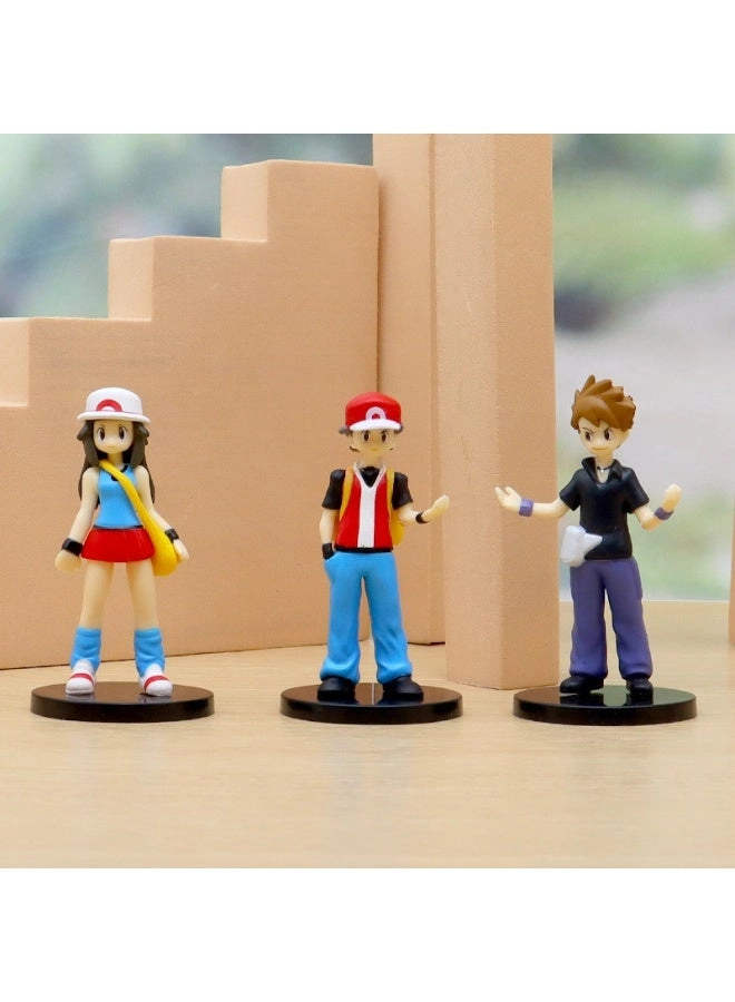 Anime Creature Action Figure Set - (QQ0409) 8 pcs