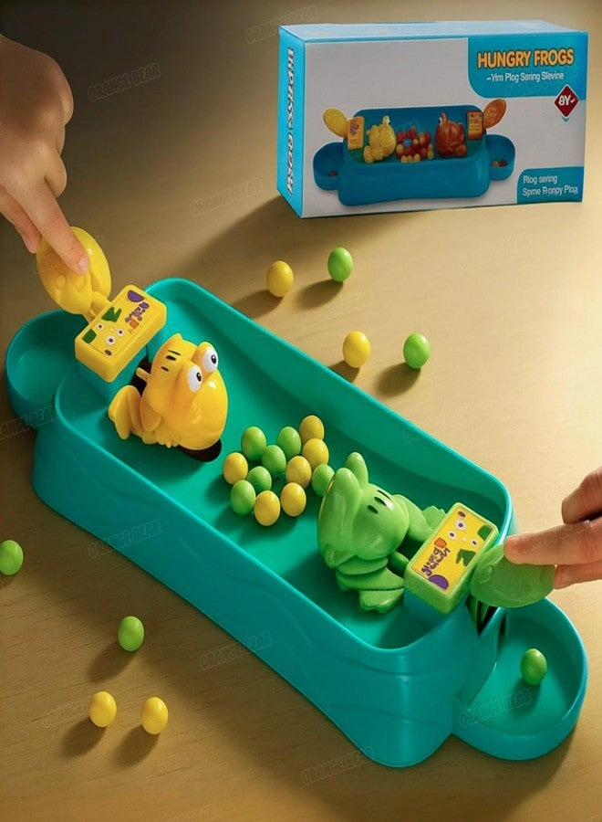 Orange Bear Hungry Frog Game