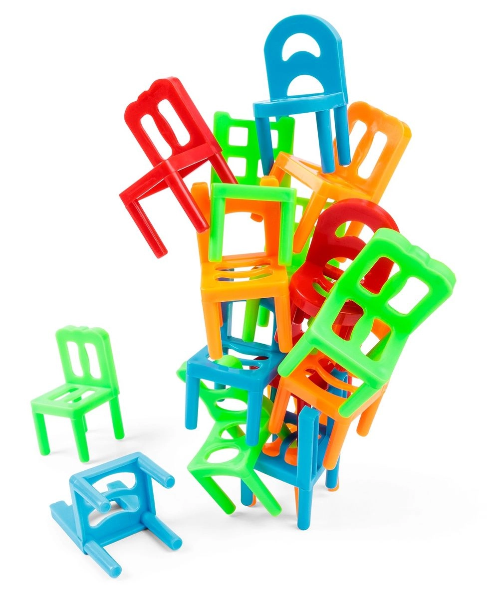 Chair Stack Game - Suitable for 5 years and above 18 pieces