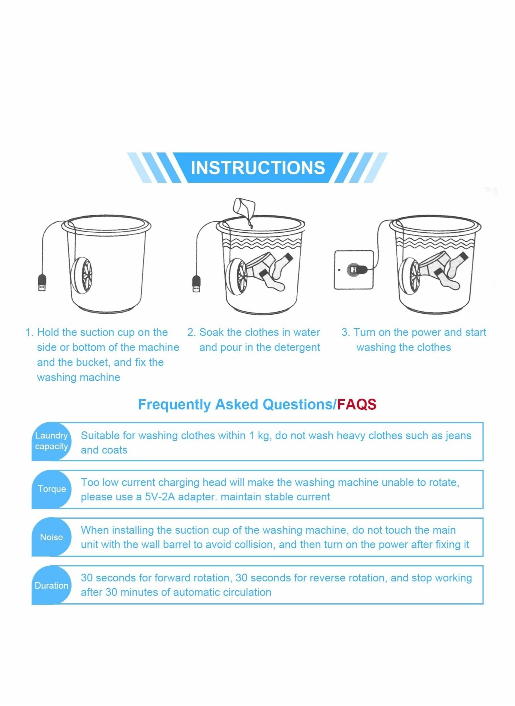 Mini Washing Machine