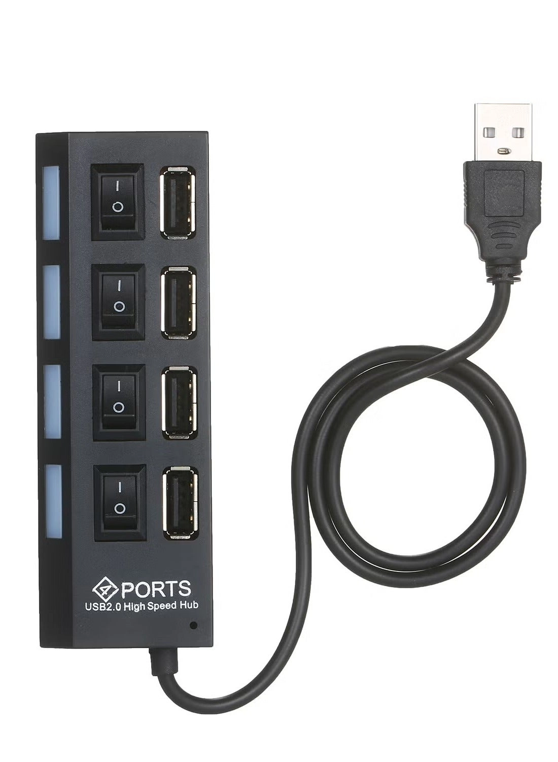 GE USB Hub - 4-Ports 480Mbps USB 2.0
