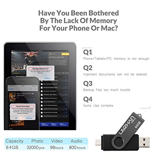 Micro USB Flash Drive - USB 2.0 Micro 32GB