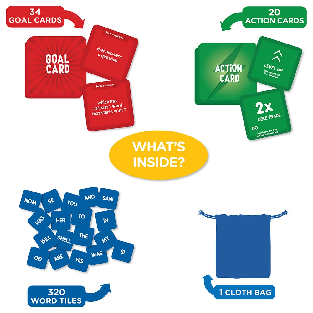 Squik Sentence + Squik Word - Card Game