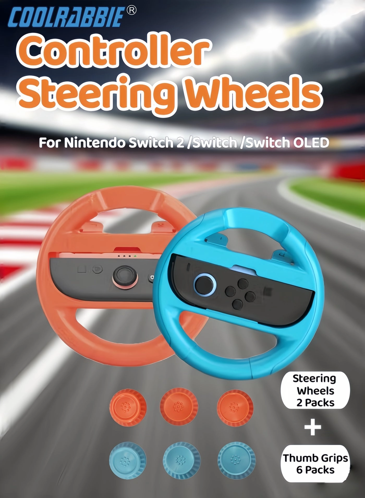 Steering Wheel Racing Wheel - NS2/NS/OLED Bundle