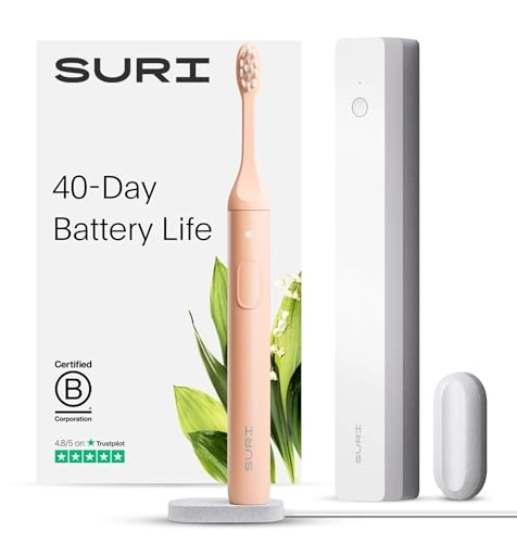 2.0 - Sonic Electric Toothbrush 40+Day Battery UV-Cleaning Travel Case