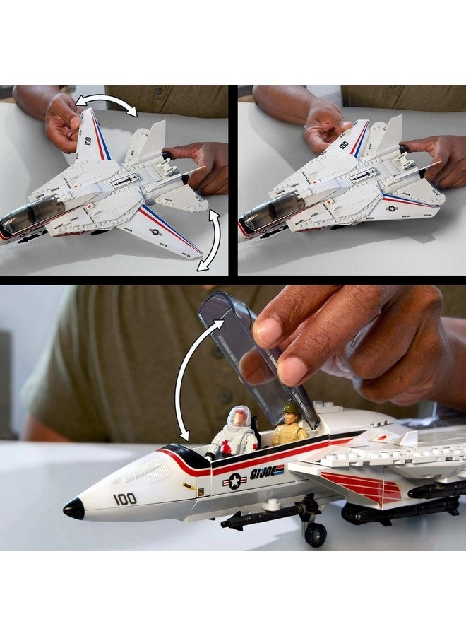 G.I. Joe Skystriker XP-14F + Cobra H.I.S.S. - 4 Poseable Characters