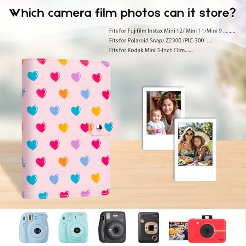 Mini 99 2x3" 156 Photos PU Photo Album