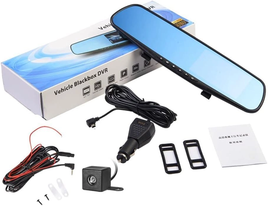 Dash Cam Mirror - 1080P Full HD