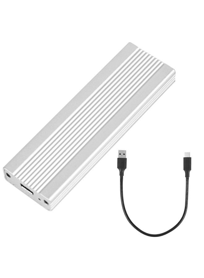 M.2 SSD Enclosure - NVMe SATA Dual Protocol 10Gbps USB-C/A