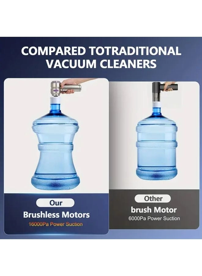 4-in-1 Wireless Handheld Vacuum Cleaner - 2000mAh