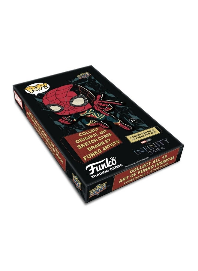 UCC Distributing Funko POP! Marvel Studios Trading Card Box - 24 Factory Sealed Packs Per Box 8 Cards Per Pack