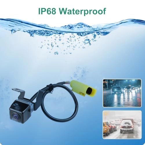 Rear View Backup Camera - Night Vision Plug and Play