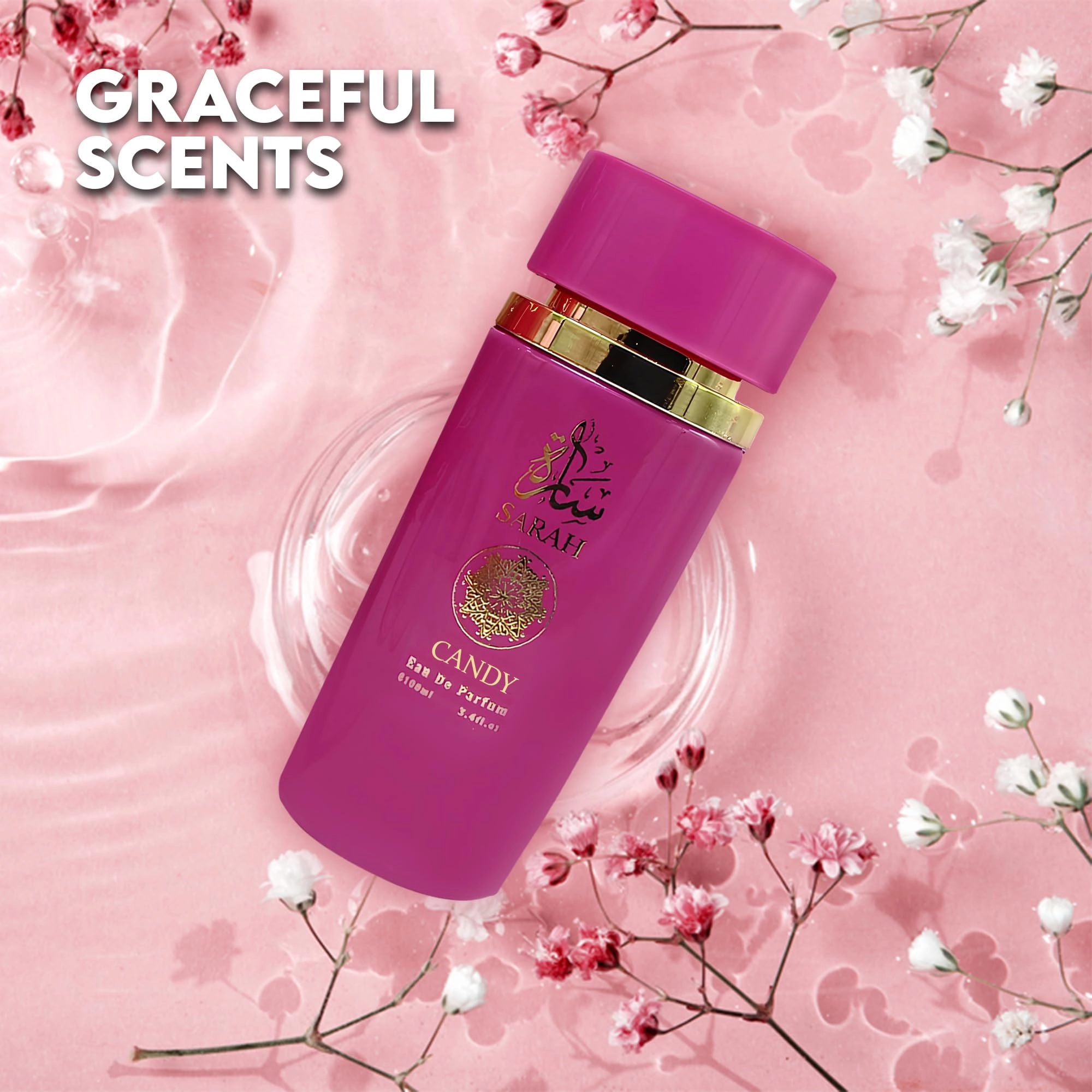 Kiara Mango Punch + Sarah Pink + Milano Women + Sarah Candy - Eau de Parfum 13.6 Fluid Ounces