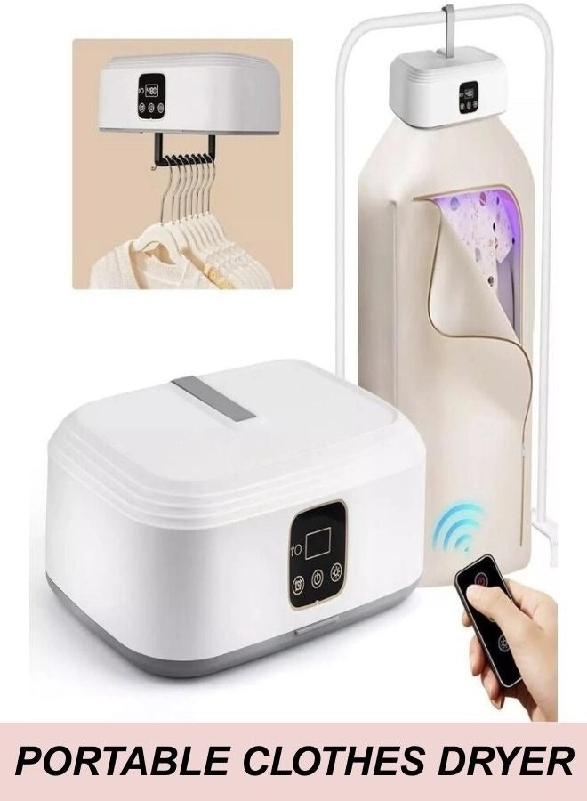 Portable Clothes Dryer - 3D Drying Cycle UV Sterilization