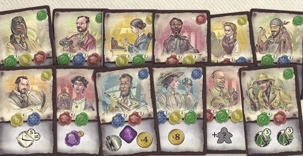 Darwin's Journey - worker placement Eurogame (German)