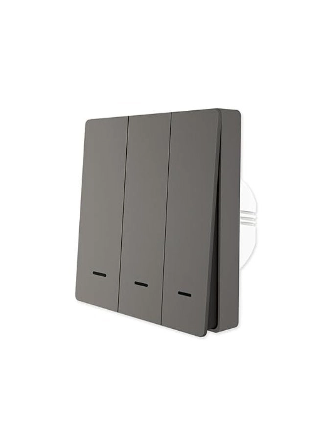 Smart WiFi Switch - 3 GANG Requires Neutral 100-240V AC
