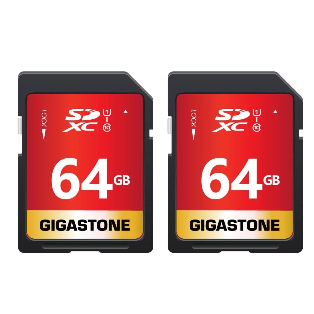 Gigastone SD Card - 64GB UHS-I + mini Case