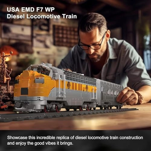 MOC EMD F7 (12018) - with Rail/Motor APP Remote Control