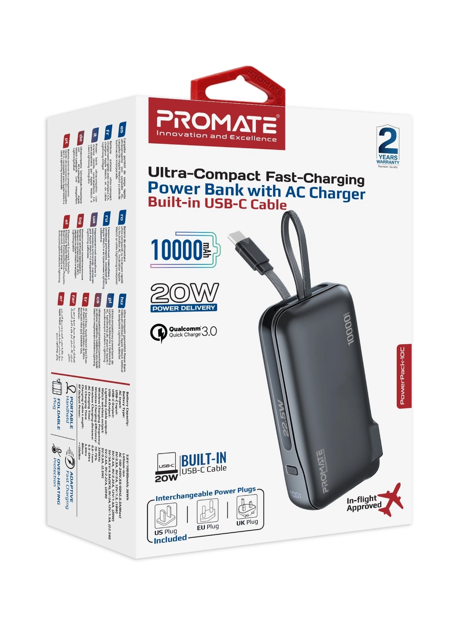 PowerPack-10C - 10000mAh 20W