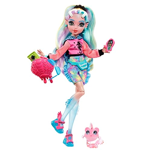 Clawdeen Wolf Fashion Doll - Pet Dog Crescent Accessories Ages 4+