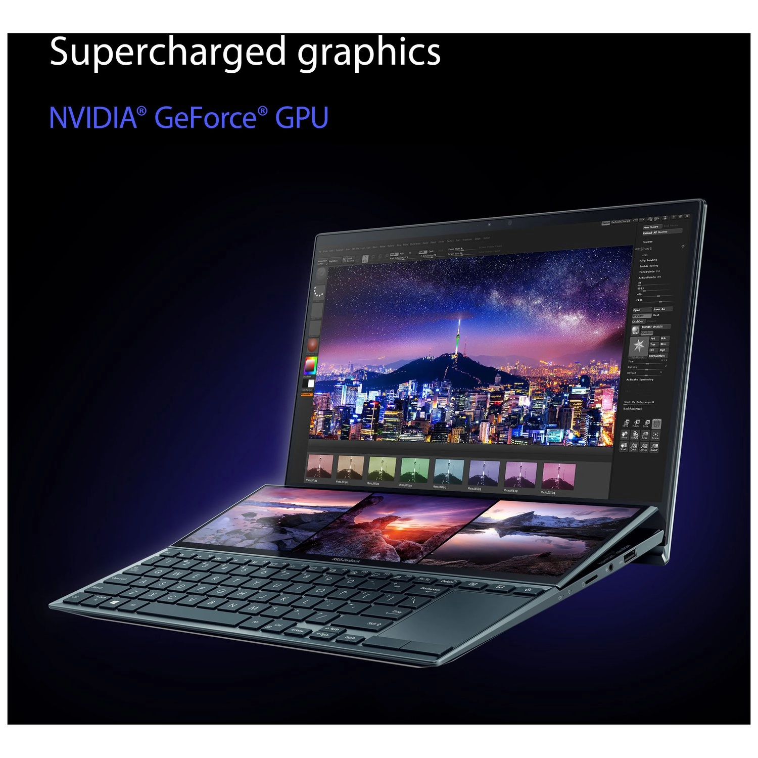 ZenBook Duo 14 UX482EGR-HY373W - 14'' Core i7-1195G7 16GB DDR4 1TB SSD