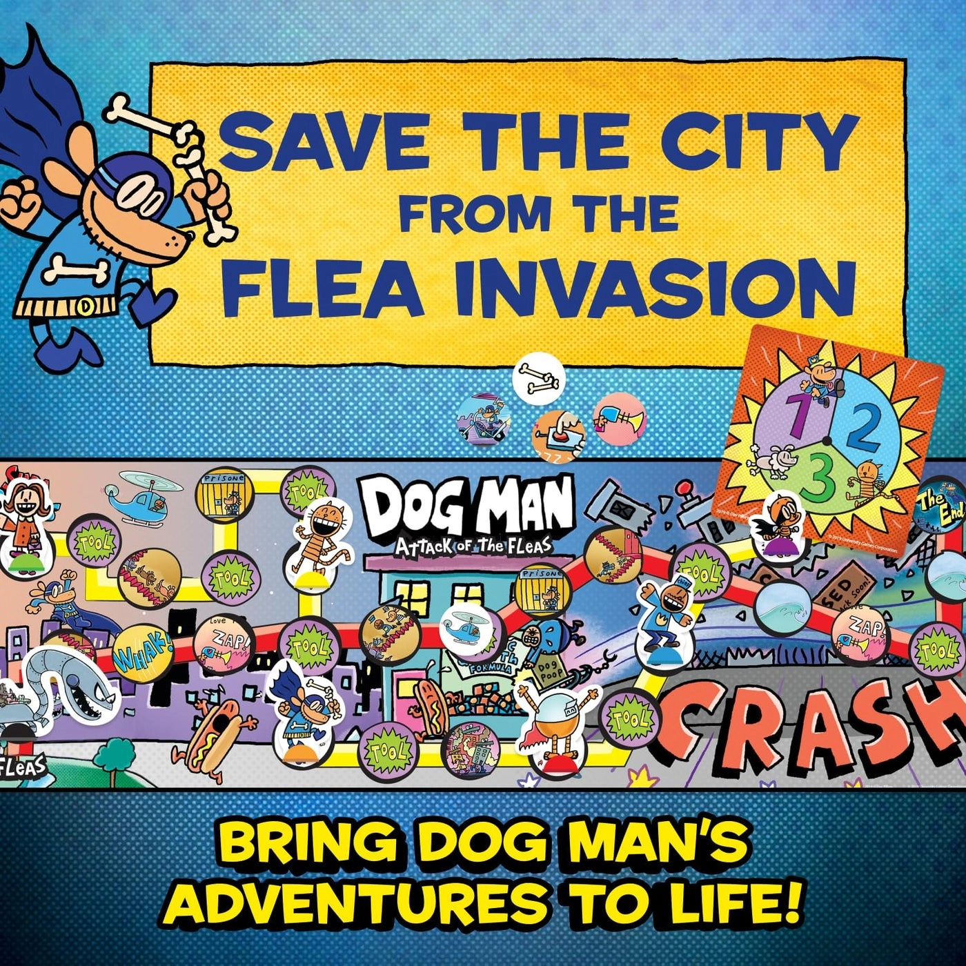 Dog Man Attack of the Fleas
