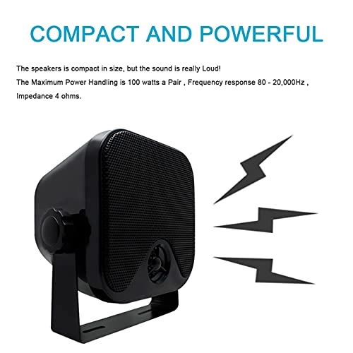 JCMYSH Portable Speaker - 4inch 50 w
