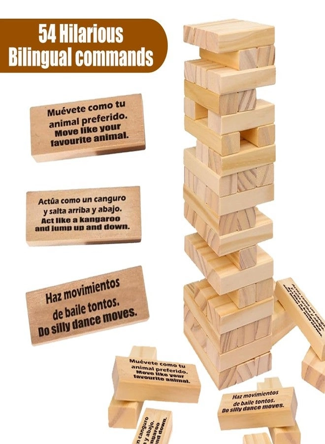 Spanish Stacking Tower Game - 5 years and up 54 pieces