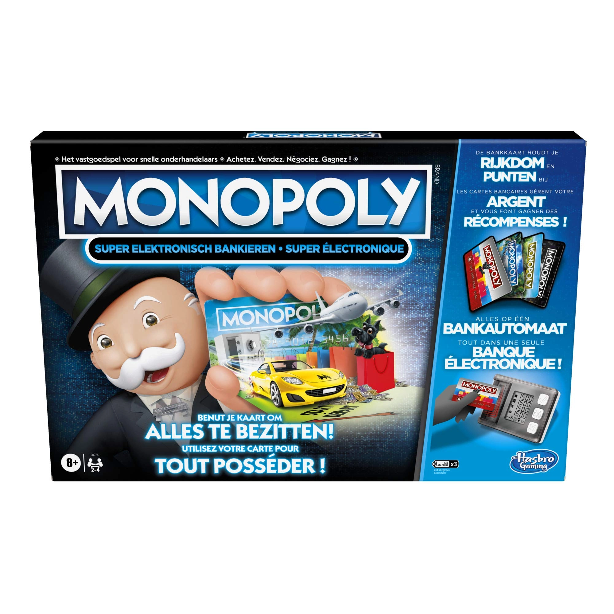 Hasbro Monopoly: Super Electronic Banking (French)