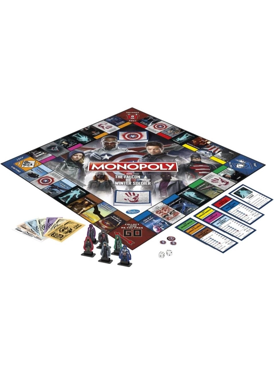 Monopoly: Marvel Studios' The Falcon and The Winter Soldier Edition