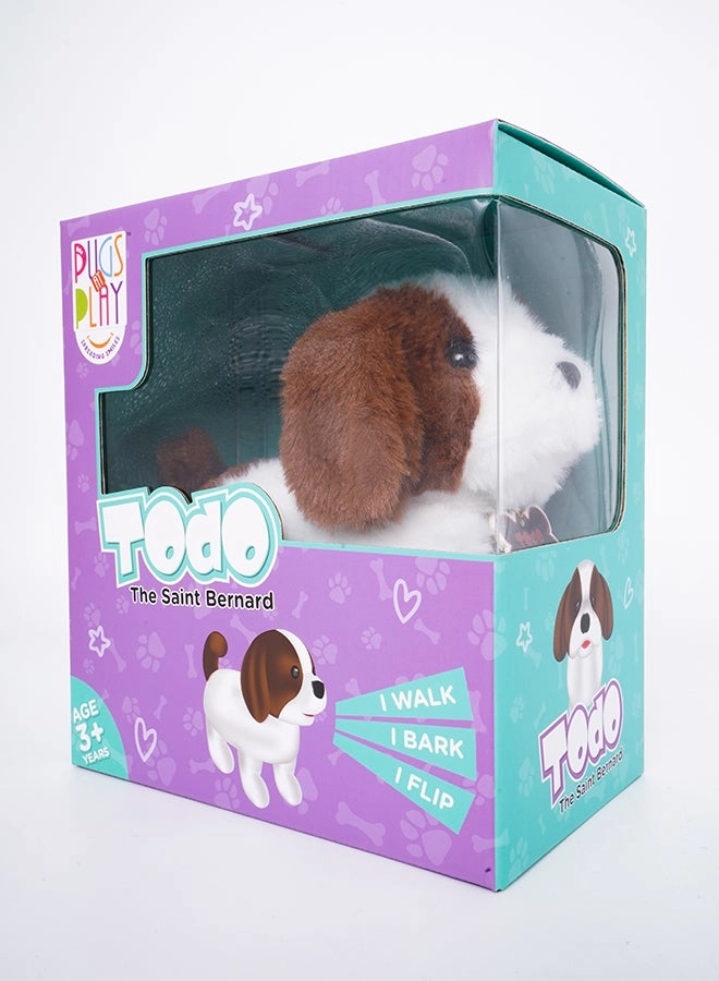 Pugs At Play Flipping Todo - 21 cm