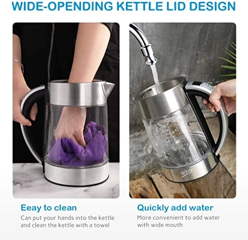 Glass Stainless Electric Kettle