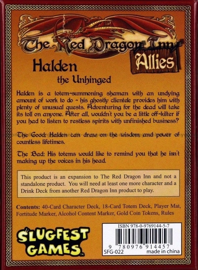 Red Dragon Inn: Allies Halden The Unhinged - Card Game