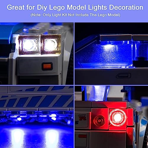 LED Light Kit for LEGO Speed Champions 2 Fast 2 Furious Nissan Skyline GTR R34 76917