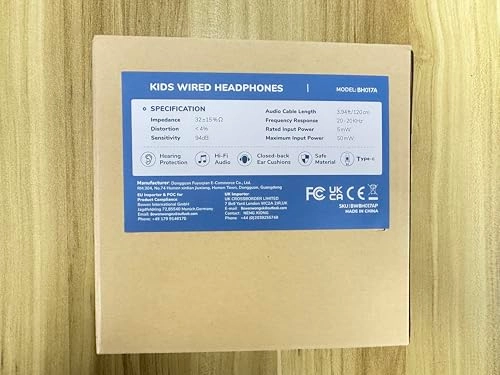 Type C Kid Headphone Wired Headphone