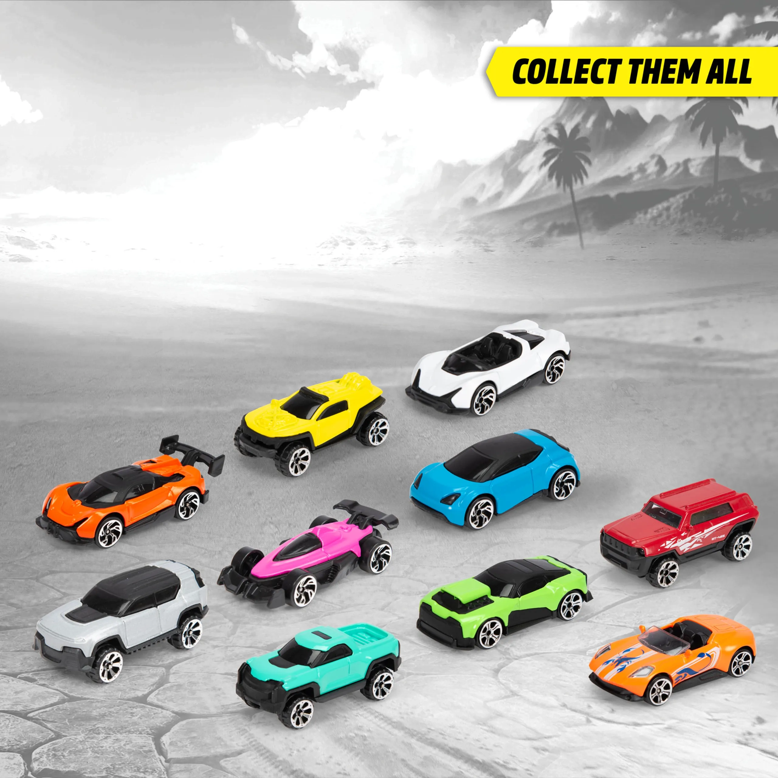 Die-Cast Vehicles - 25 pcs