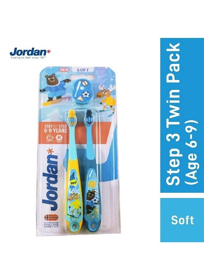 Step 3 Kids Toothbrush - Soft 2-Piece Pack