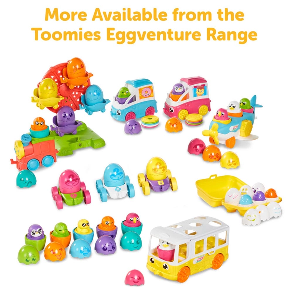 2-in-1 Egg venture Train - 12 months