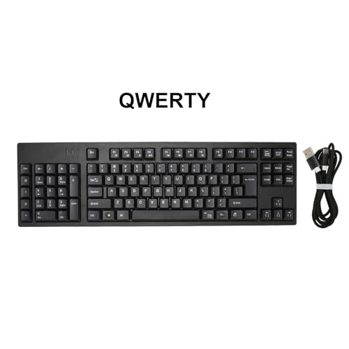 Left Handed Keyboard - QWERTY Wired
