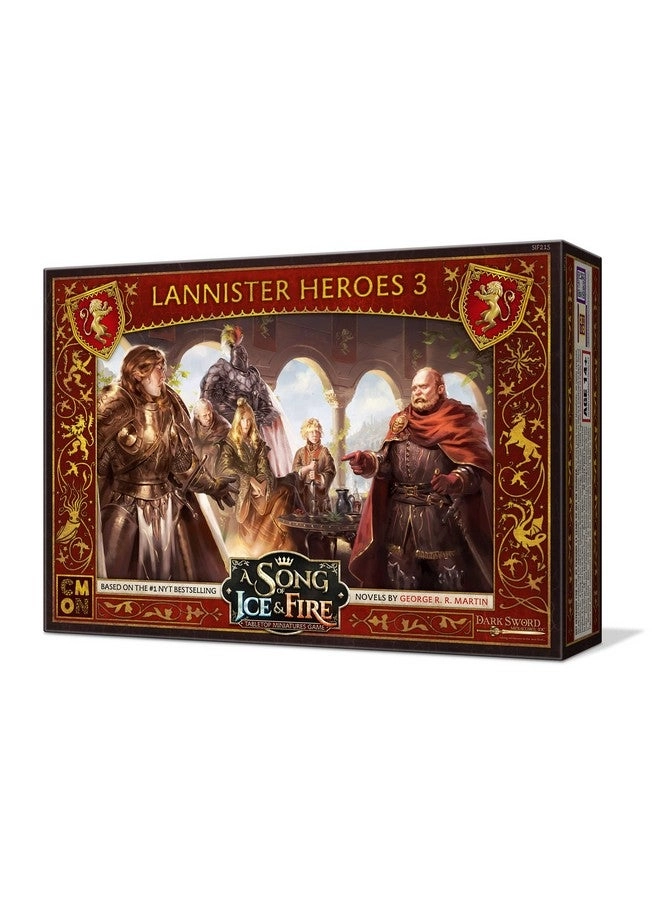 A Song of Ice and Fire Tabletop Miniatures Game: Lannister Heroes III Box Set