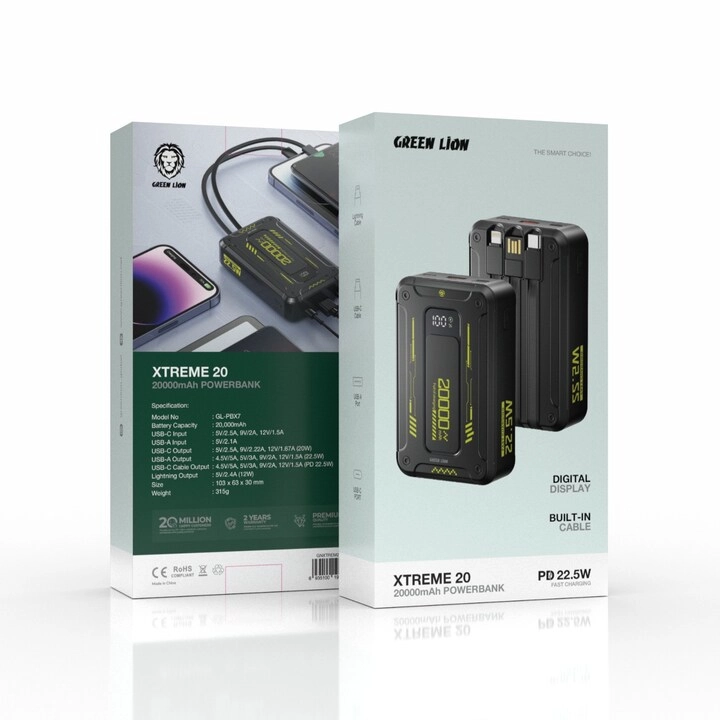 Xtreme 20 - 20000mAh 22.5W